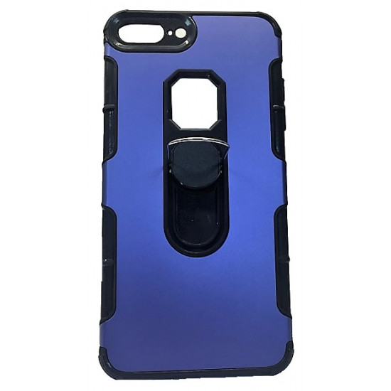 Hard Back Cover With Support Table For Apple Iphone 7/8 Plus (5.5 ) Blue